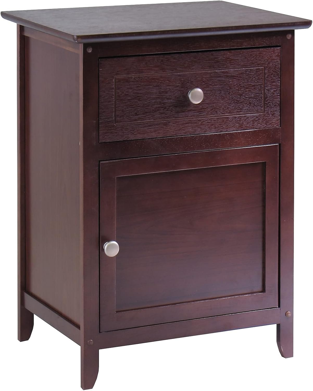 Winsome Eugene Accent Table, 18.90"W x 14.96"D x 25"H, White