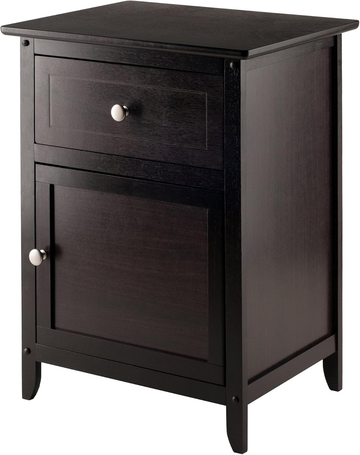 Winsome Eugene Accent Table, 18.90"W x 14.96"D x 25"H, White